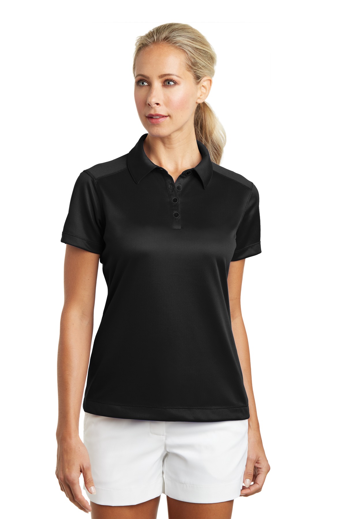 Dri fit shop pebble texture polo