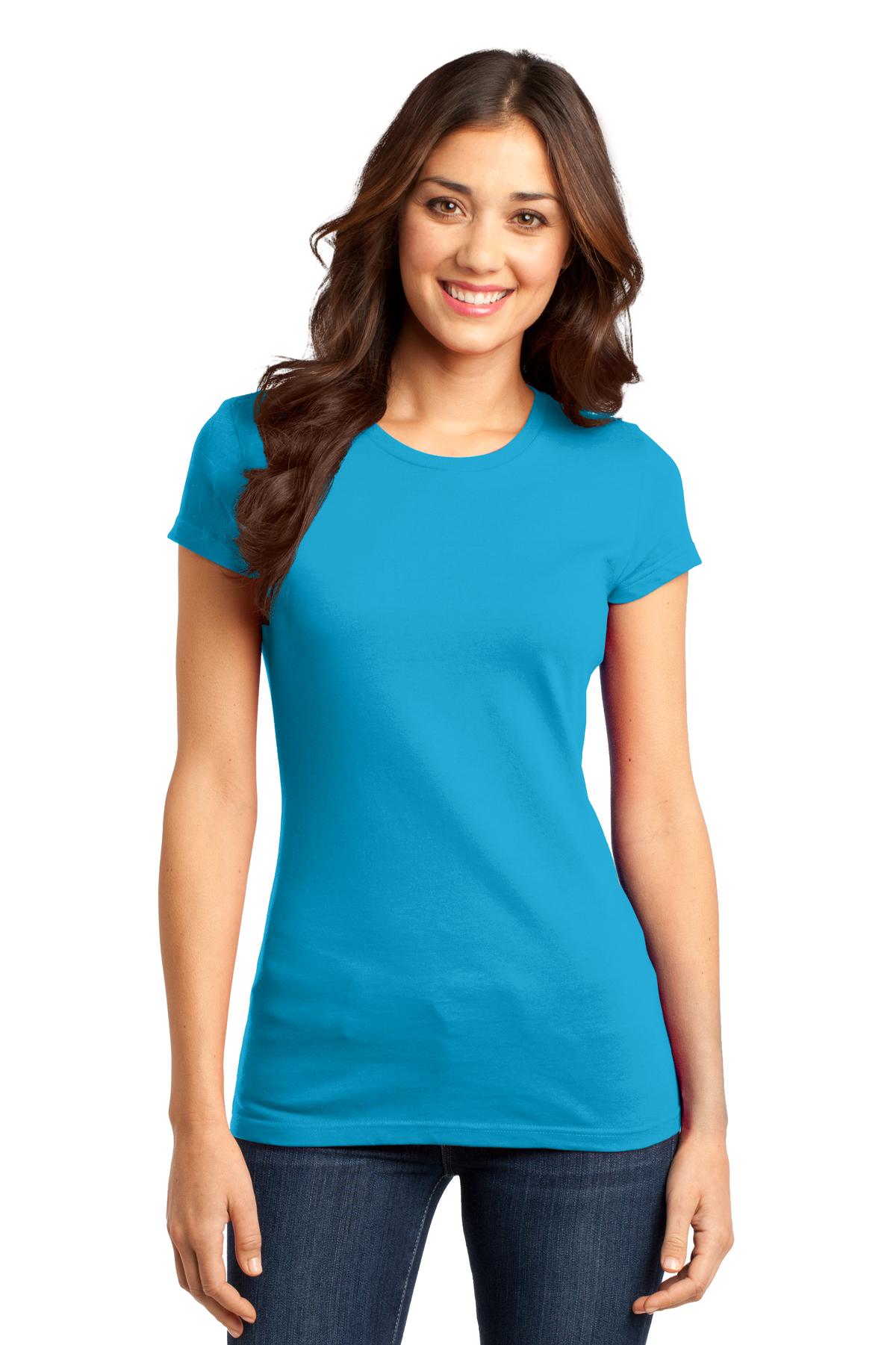 District ® Women's Fitted Very Important Tee ® . DT6001 - Custom Shirt Shop