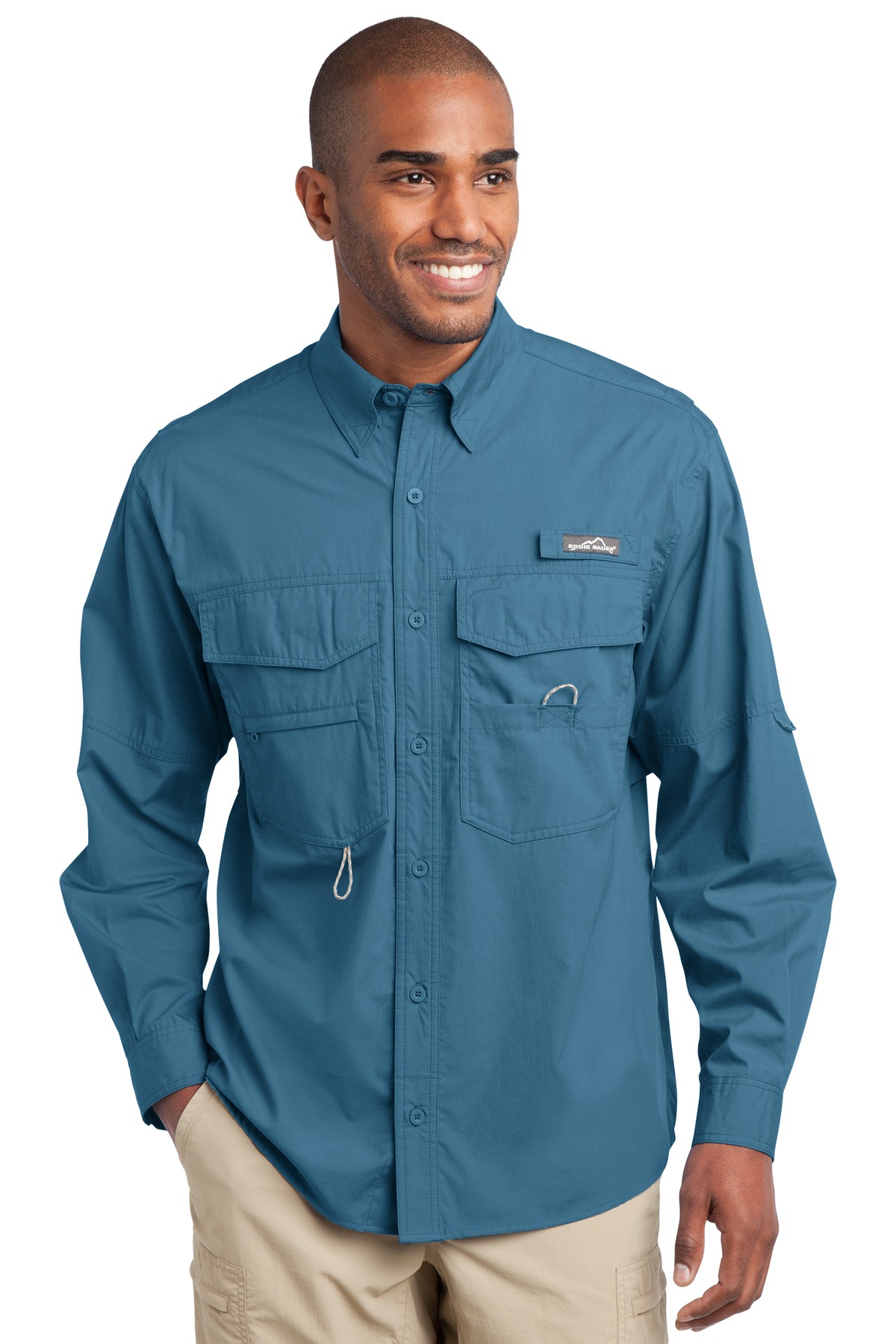 Eddie Bauer ® - Short Sleeve Performance Fishing Shirt. EB602 - Custom Shirt  Shop