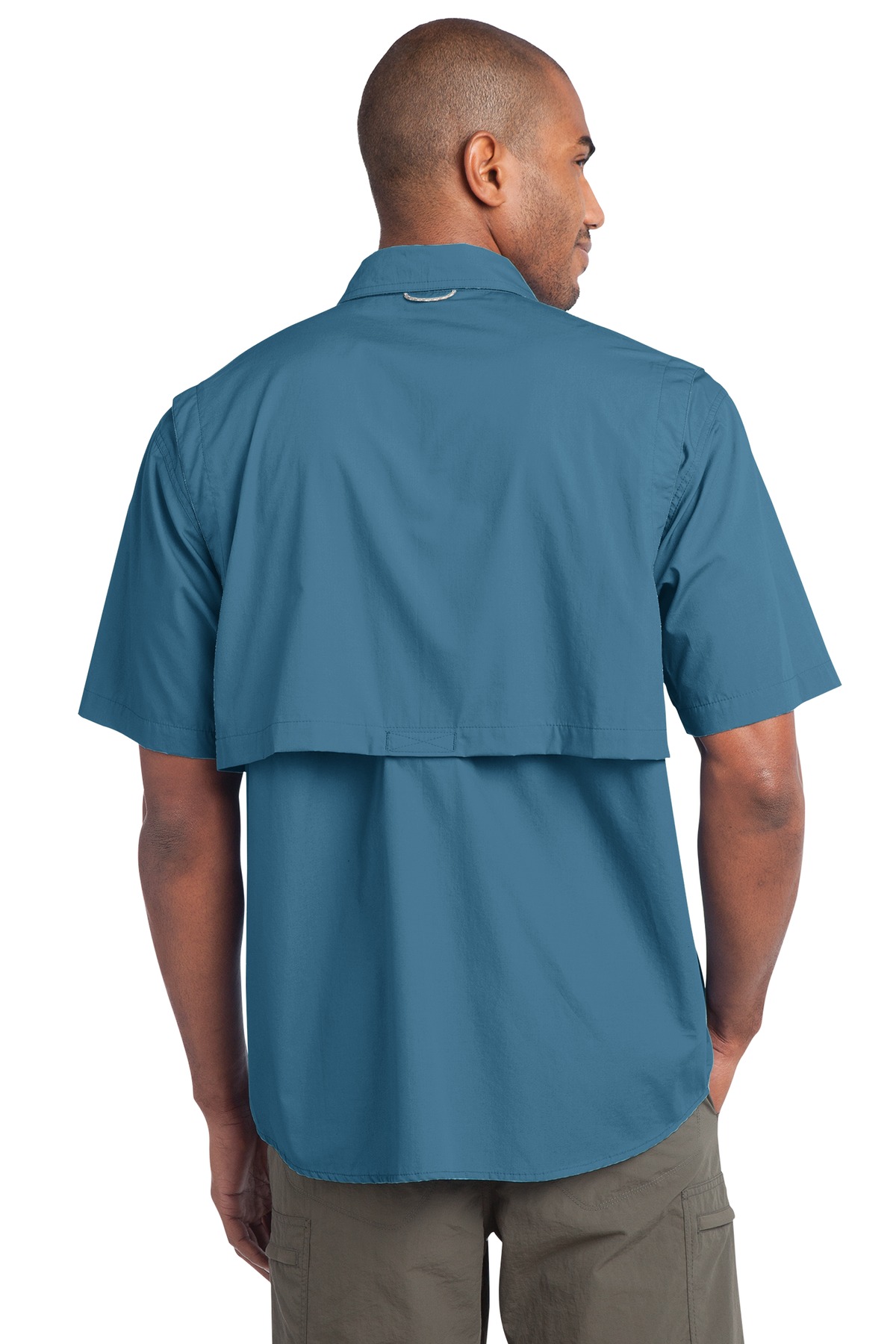Eddie Bauer ® - Short Sleeve Fishing Shirt. EB608 - Custom Shirt Shop