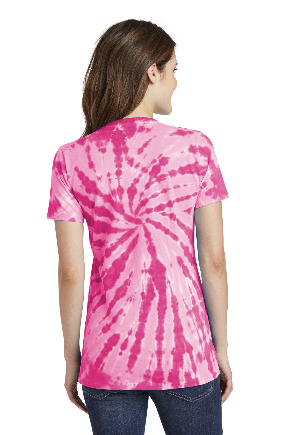 Port & Company ® Ladies Tie-Dye V-Neck Tee. LPC147V - Custom Shirt Shop