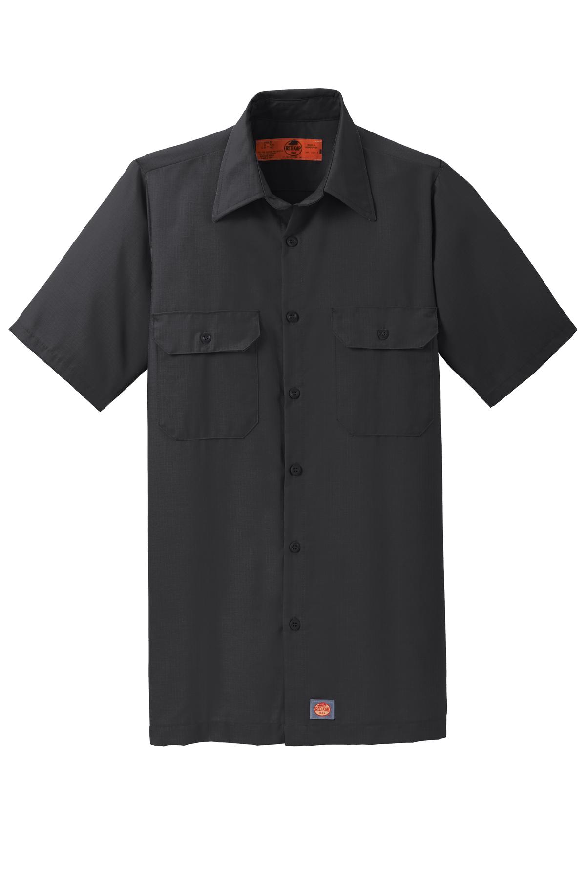 Red Kap ® Short Sleeve Solid Ripstop Shirt. SY60 - Custom Shirt Shop