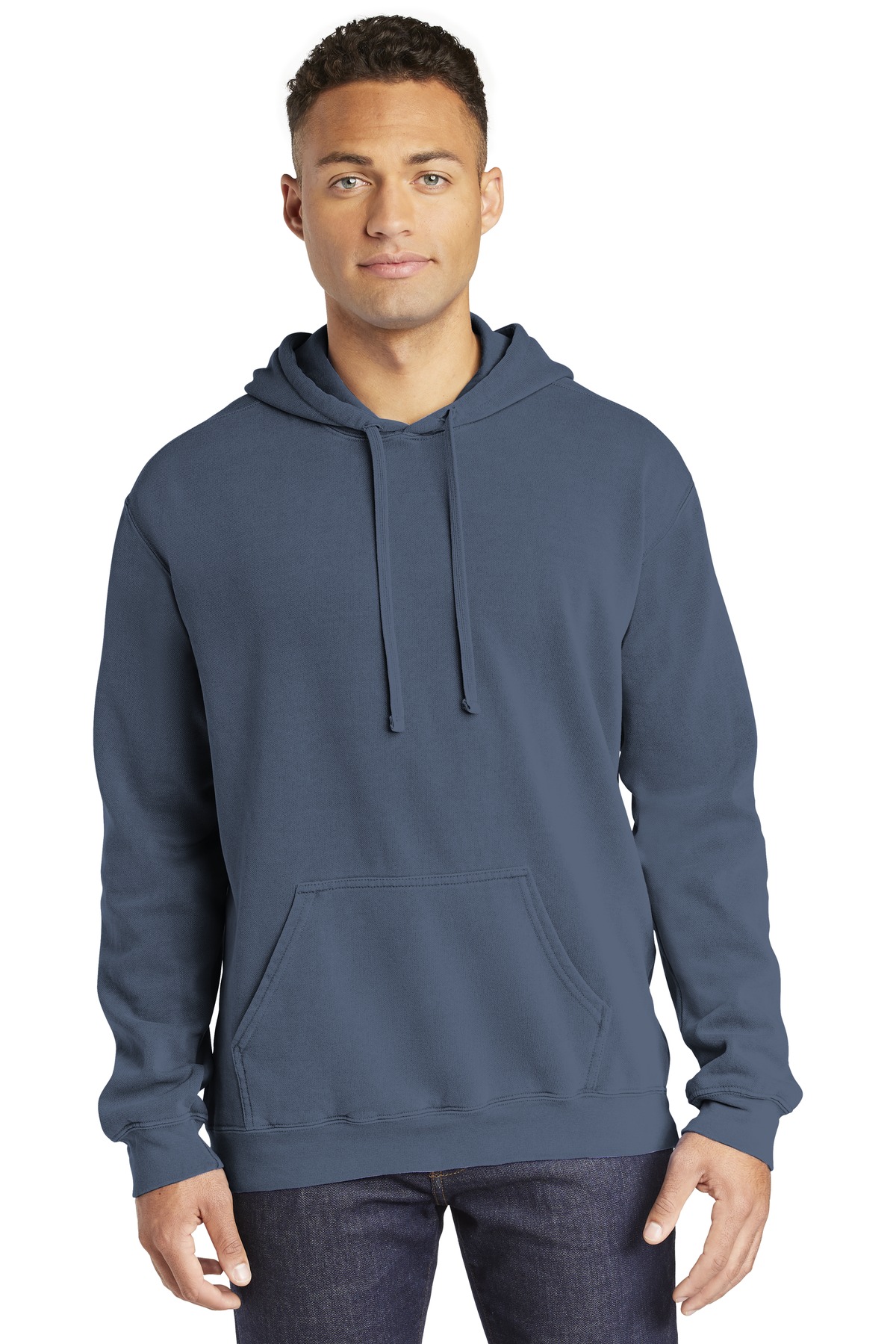 Comfort Colors Adult Hooded Sweatshirt M SEAFOAM at  Men's