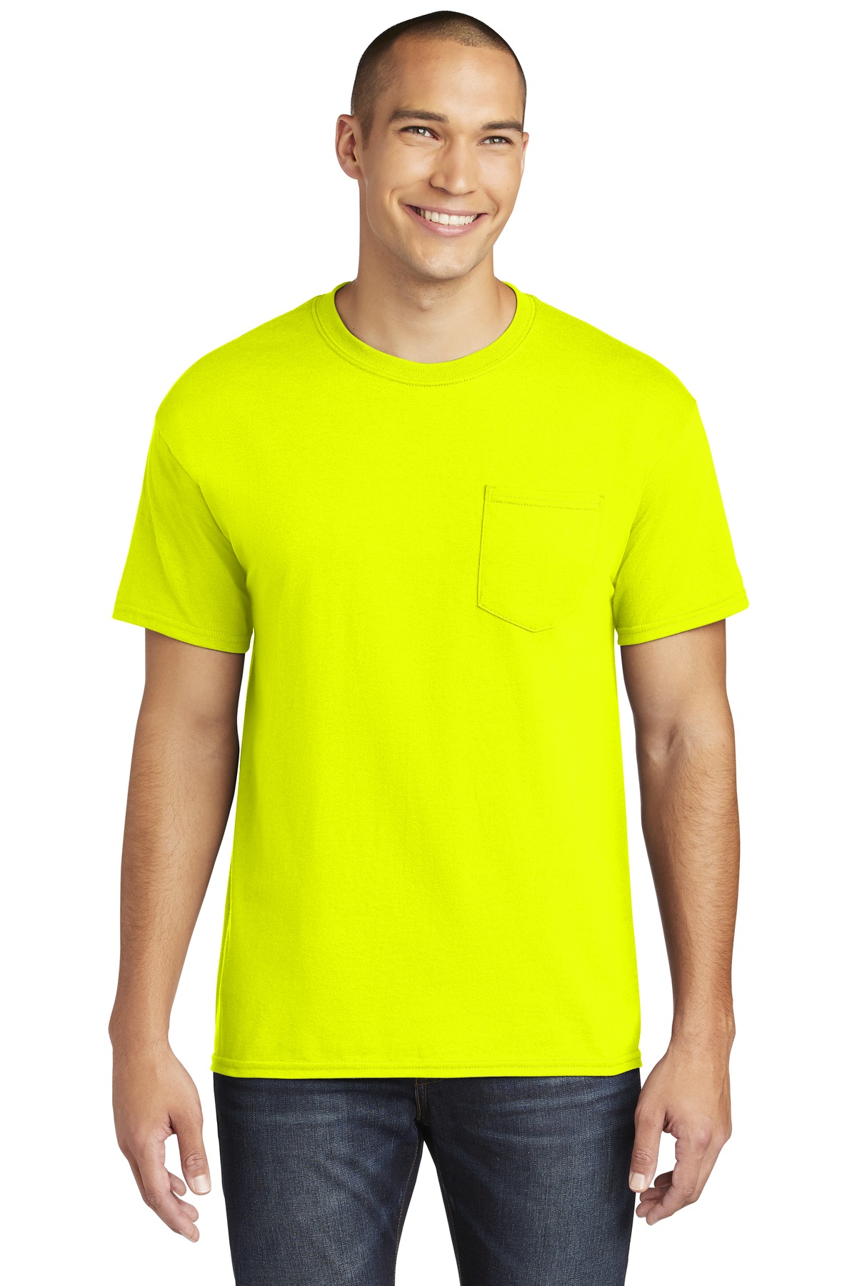 Gildan ® Heavy Cotton ™ 100% Cotton Pocket T-Shirt. 5300 - Custom Shirt ...