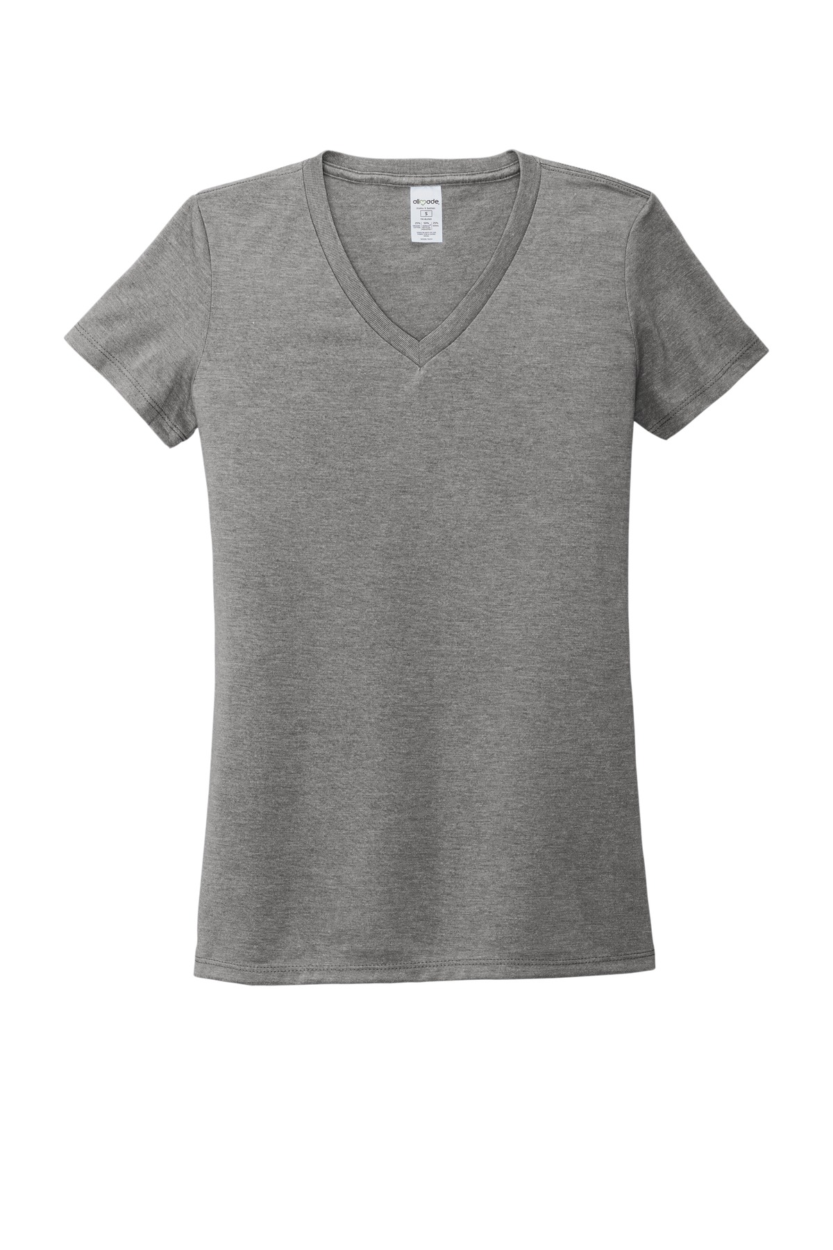 Allmade ® Women's Tri-Blend V-Neck Tee AL2018 - Custom Shirt Shop